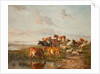 The Watering Place, 1887 by Thomas Sidney Cooper