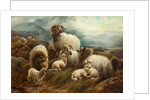 Sheep in a Landscape, 1894 by Robert Watson