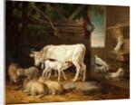Interior of a Stable, 1810 by James Ward
