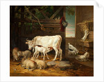 Interior of a Stable, 1810 by James Ward