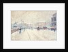Le Pont-Neuf sous la neige by Albert Dubois-Pillet