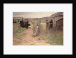 Funeral in Bresse, 1886 by Henri Alphonse Louis Laurent-Desrousseaux
