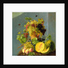 Still Life with Basket of Grapes & Melons, 1815 by Jean-Georges Hirn