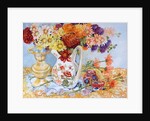 Chrysanthemums in a Chinese Jug, 2012 by Joan Thewsey