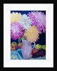 Autumn; Giant Dahlias and Fruit 2012 by Joan Thewsey