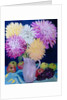Autumn; Giant Dahlias and Fruit 2012 by Joan Thewsey
