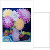 Autumn; Giant Dahlias and Fruit 2012 by Joan Thewsey