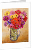 Zinnias, 2010 by Joan Thewsey