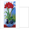 Amaryllis in a Blue Bowl, 2011 by Joan Thewsey