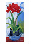 Amaryllis in a Blue Bowl, 2011 by Joan Thewsey