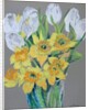 Daffodils and White Tulips, 2000 by Joan Thewsey