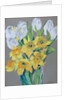 Daffodils and White Tulips, 2000 by Joan Thewsey