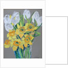 Daffodils and White Tulips, 2000 by Joan Thewsey