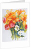 Orange Lilies,Gardenias and Carnations 2006 by Joan Thewsey