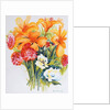 Orange Lilies,Gardenias and Carnations 2006 by Joan Thewsey
