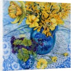 Primroses and Violets, 2000 by Joan Thewsey