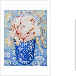 Pink Rose and Honeysuckle, 2000 by Joan Thewsey