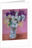 Chrysanthemums in a Japanese Jug, 2005 by Joan Thewsey