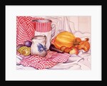 Still-Life with Two Jugs and Vegetables, 2013 by Joan Thewsey