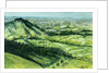 View from Sue au Mai, Limousin France, 2010 by Joan Thewsey