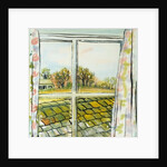 Through the Cottage Window Suffolk, 2010 by Joan Thewsey