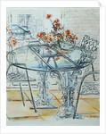 Patio Garden Pale by Joan Thewsey