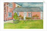 Back Garden, Red Cottage Studios, Suffolk, 2000 by Joan Thewsey