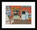 Cottage Kitchen,Red Cottage Studios, Suffolk with Rayburn, 2000 by Joan Thewsey