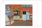 Cottage Kitchen,Red Cottage Studios, Suffolk with Rayburn, 2000 by Joan Thewsey