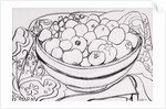 Quince in a Large Bowl, 2000 by Joan Thewsey