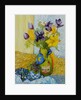 Tulips and Anemones with a Pot of Violets, 2010 by Joan Thewsey