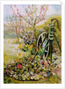 The Garden Pump,2010,watercolour by Joan Thewsey