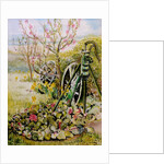 The Garden Pump,2010,watercolour by Joan Thewsey