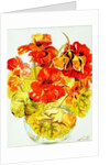 Nasturtiums, 2005 by Joan Thewsey