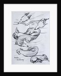 Bracken, the whippet, 2000 by Joan Thewsey