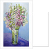 Foxgloves and Campanulas, 2005 by Joan Thewsey
