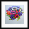 Anemones: red, white, pink and purple, 2000 by Joan Thewsey