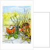 Hens and Pots, Lucy Redman Open Garden, 2000 by Joan Thewsey