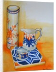 Chinese Bowl and Tile, 1999 by Joan Thewsey