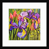 Irises and Roses, 2017 by Joan Thewsey