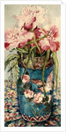 Peonies in a Cloisonne Vase by Joan Thewsey