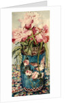 Peonies in a Cloisonne Vase by Joan Thewsey