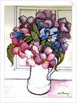 Pansies and Forget-me-nots by Joan Thewsey