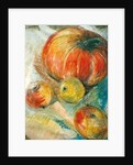 Pumpkin with Apples by Joan Thewsey