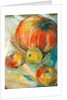 Pumpkin with Apples by Joan Thewsey