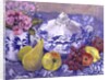 The Blue and White Tureen with Fruit by Joan Thewsey