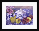 The Blue and White Tureen with Fruit by Joan Thewsey