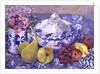 The Blue and White Tureen with Fruit by Joan Thewsey