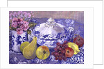 The Blue and White Tureen with Fruit by Joan Thewsey