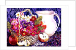 Primulas and Apples by Joan Thewsey